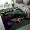 Gamer Rug Children's Room Carpet Cool Game Controller Doormat Home Living Room Bedroom Floor Mat Teens Dorm Hippie Style Mat