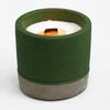 Scented Candle Sea Moss And Herbs Wooden Wick