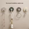 JINGRUIXIANG Suction Cup Towel Hooks (5-Pack)