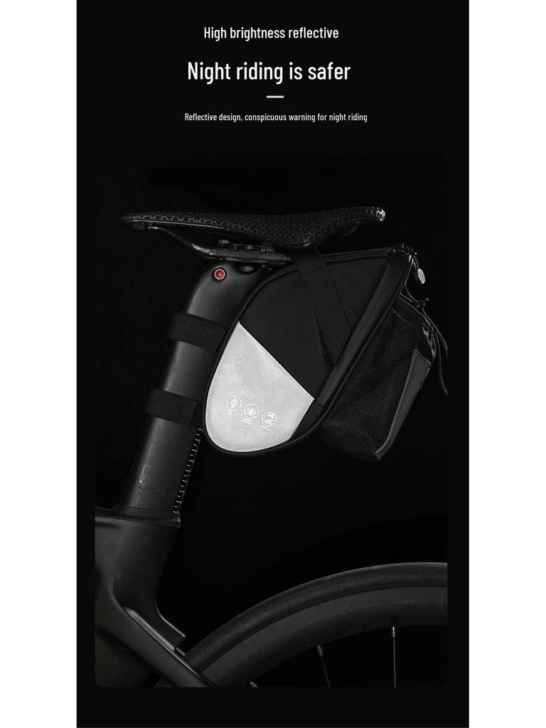 OFFBONDAGE Reflektif Bisiklet Su Şişesi Arka Koltuk Çantası