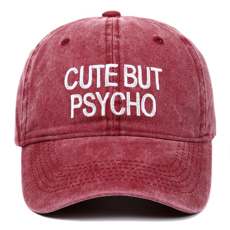 TEMU Women s Embroidered Duckbill Hat - Slimming, Retro Fashionable Baseball Cap One Size вино красного