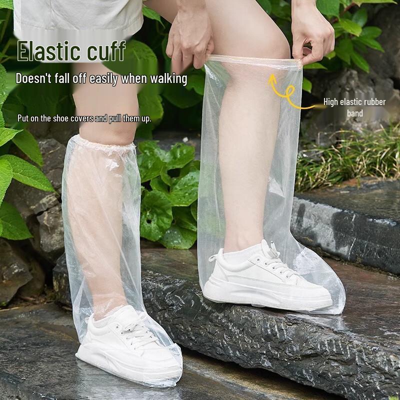 Disposable Rain Shoe Covers (5 Pairs)