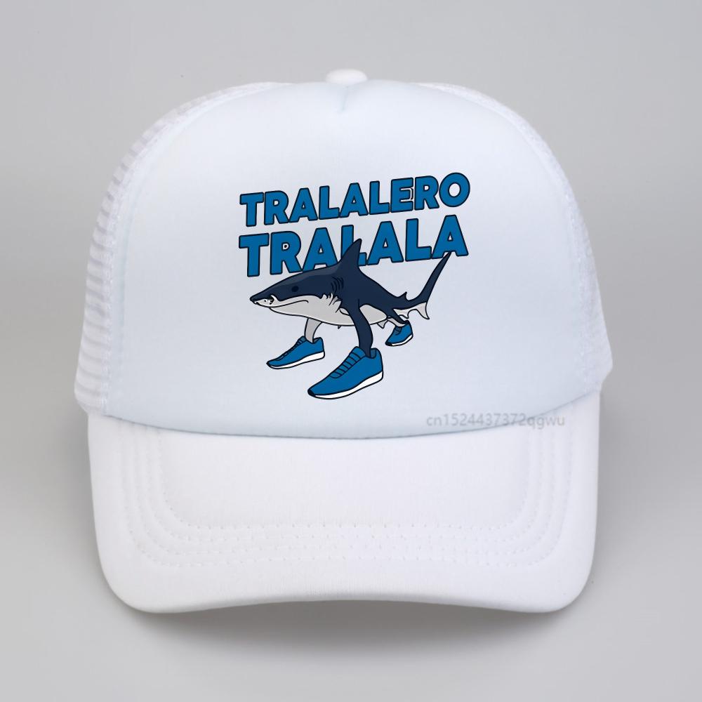 

Tralalero Tralala Funny Shark Meme Baseball Cap summer Adjustable Unisex Women Casual Surfing beach Mesh breathable hat Adjustable