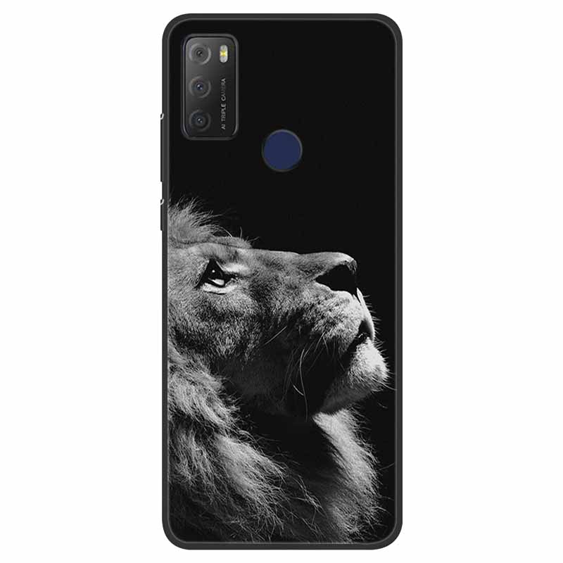 For TCL 20Y Case Shockproof Silicone Soft Phone Back Cover For TCL 20E 6125F Case TPU Bumper Coque For TCL20Y TCL20E 20 Y Funda