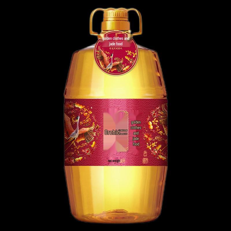 Hu Ji Hua Ancient Pressed Peanut Oil 4L