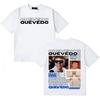 Rapper Quevedo Buenas Noches T Shirts Unisexs Clothing High Quality Tshirt Street Short Sleeve Aesthetic Oversized Y2K Tee Shirts