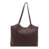 Leisure Large-capacity Commuter Tote Bag, Crossbody Bag with Shoulder Strap and Underarm Compartment