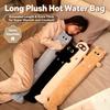 1500ML Water-Filled Plush Hot Water Bag 75cm Long Animal Hot Water Bottle For Girls