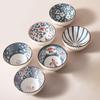 Kanda Aoe Series Blue Rhyme Rice Bowl Set