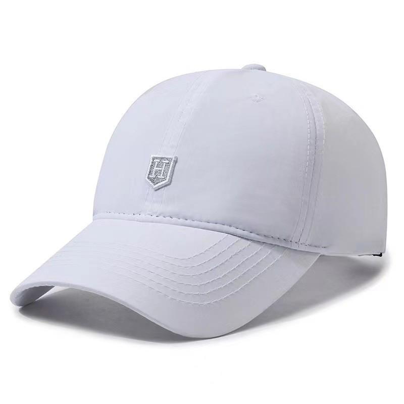Embroidery Letters H Duck Cap Sports Summer Outdoor Running Breathable Shade