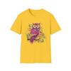 Psychedelic Owl T Shirt, Colorful Bird Tee, Trippy Owl Shirt, Hippie Animal Top,