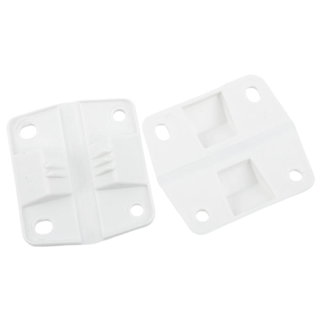 2pcs Cooler Hinge Kit For For Coleman Cooler 5254D 5255D 5227B 5240 5241 Plastic Hinges Set Furniture Hardware Parts
