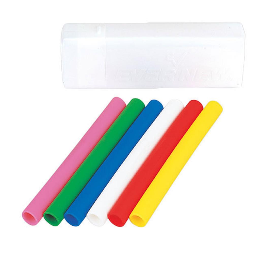 EVERNEW Relay Baton Plastic Large Colors EGA184 (6 Set)