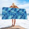 3D Sea Turtle Print Beach Towel Realistic Ocean Animal Quick Dry Polyester Bath Towel Summer Swimming Pool Travel Sand Free