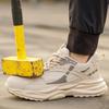 Summer New Work Safety Shoes Steel Toe Cap Work Shoes Protection Sneakers Work Boots Indestructible Shoes Puncture-Proof Boots
