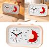 Visual Homework Clock for Kids and Students, Desk Alarm Clock for Reading Practice, Quiet Work and Routine Use