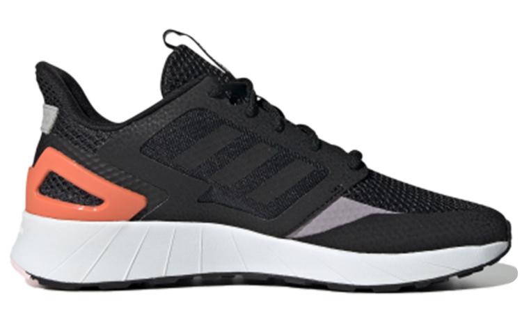 Climacool X Adidas Neo Questar Fabric Breathable Low Top Marathon Running Shoes Women's Black EG9038