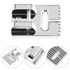 Household Electric Multi Function Sewing Machine Pintuck Presser Foot With 9 Grooves