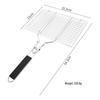 Portable Stainless Steel BBQ Grill Net for Fish, Meat & Vegetables – Foldable & Thickened Outdoor Mesh Clip