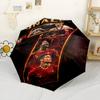 Cristiano Ronaldo's Trophy Showcase Portable Automatic Umbrella Compact 8-Rib Design Compact Design for Outdoor Daily Use Compact Folding Umbrella
