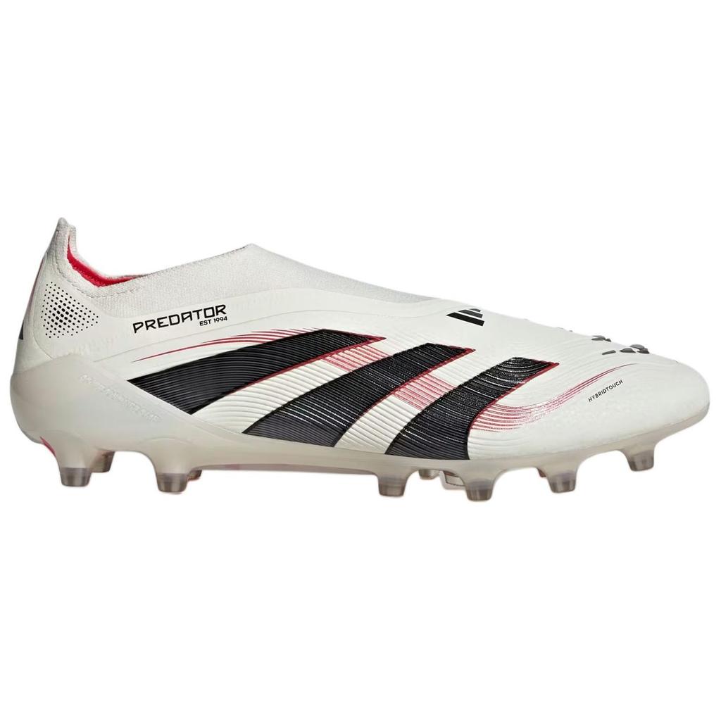 Adidas Predator Elite Laceless Ag Off White Core Black Pure Ruby JI2081