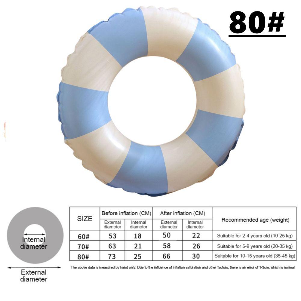 Inflatable Swim Ring PVC Swimming Ring Summer Floating Rings For Children Kids Adult Swimming Circle Pool Float Water Park Toys