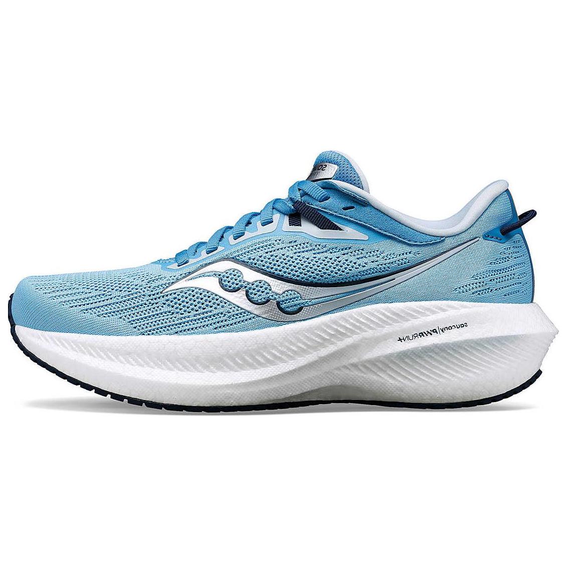 

Saucony Triumph 21 Comfortable Versatile Non-Slip Lightweight Low-Top Running Shoes Women Running Shoes Blue S10881-115 38