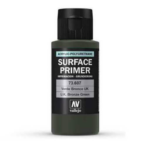Vallejo Surface Primer 60mL (UK Bronze Green)