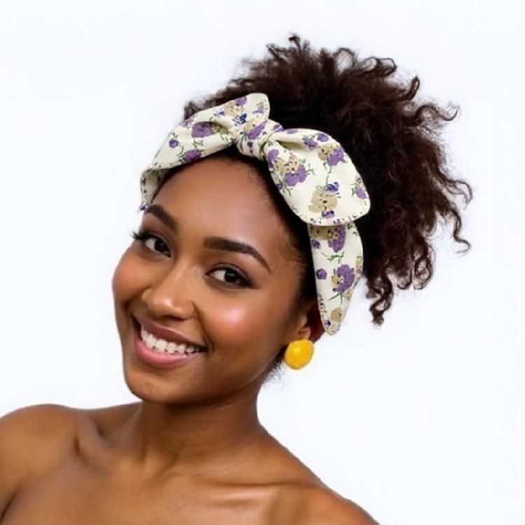 Creative Headbands Flower Hairpieces Bows Hair Ornament Office Wear Hair Accessory Ensuring Comfort And Durability