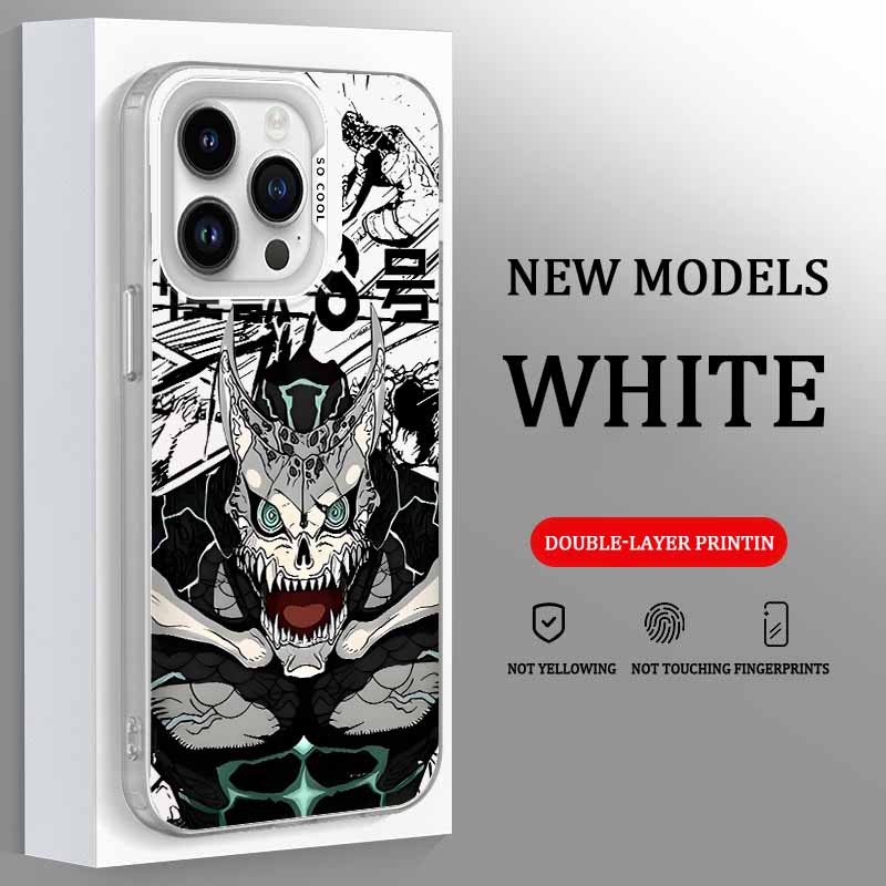 Anime Kaijus No. 8 Phone Case For iPhone 17 17e 16e 16 15 14 13 12 11 mini Pro Max X XR XSMAX 8 7 Air Plus Anti Fall Matte