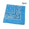 3Pcs Riding Printed Square Unisex Cycling Headband Fashion Polyester Headwear