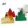 Holiday Dining Table Centerpiece Christmas Tree Napkin Holder, Stainless Steel Vertical Paper Towel Stand, Kitchen Accessories Decorative Dispenser