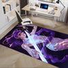 K-pop Charming Purple Warrior Chair Mat: Perfect for Home Decor, Office Use, and Gifts Enhance