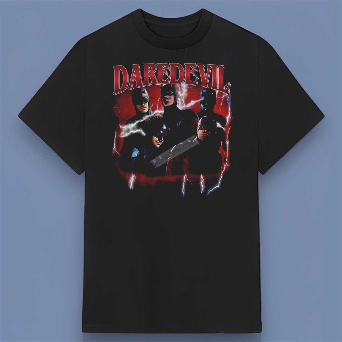 Daredevil Matt Murdock Graphic T-Shirt Funny Gift for Friend All Size S-4XL XL