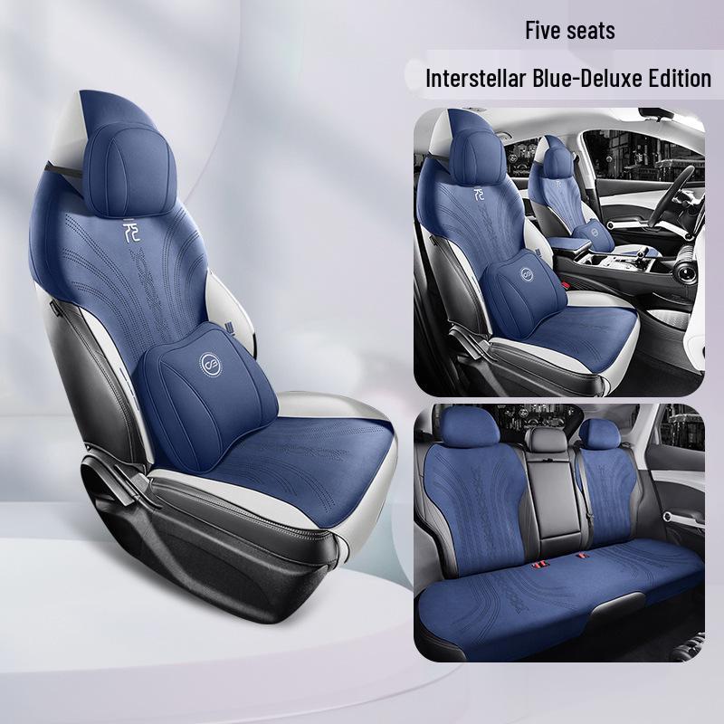 ZFL Sports Leather All-Season Seat Cushion for BYD Yuan PLUS