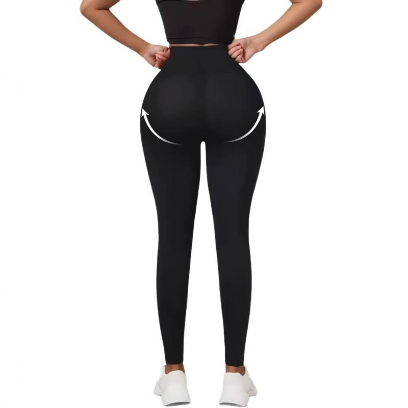 Womens High Waist Butt Lifting Flared Yoga Pants Quick Dry Slim Fit Stretchy Workout Leggings