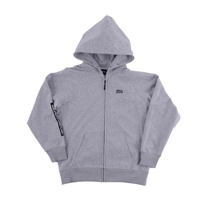 Abu Garcia Standard ST Logo Hoodie Gray L Full-Zip Parka
