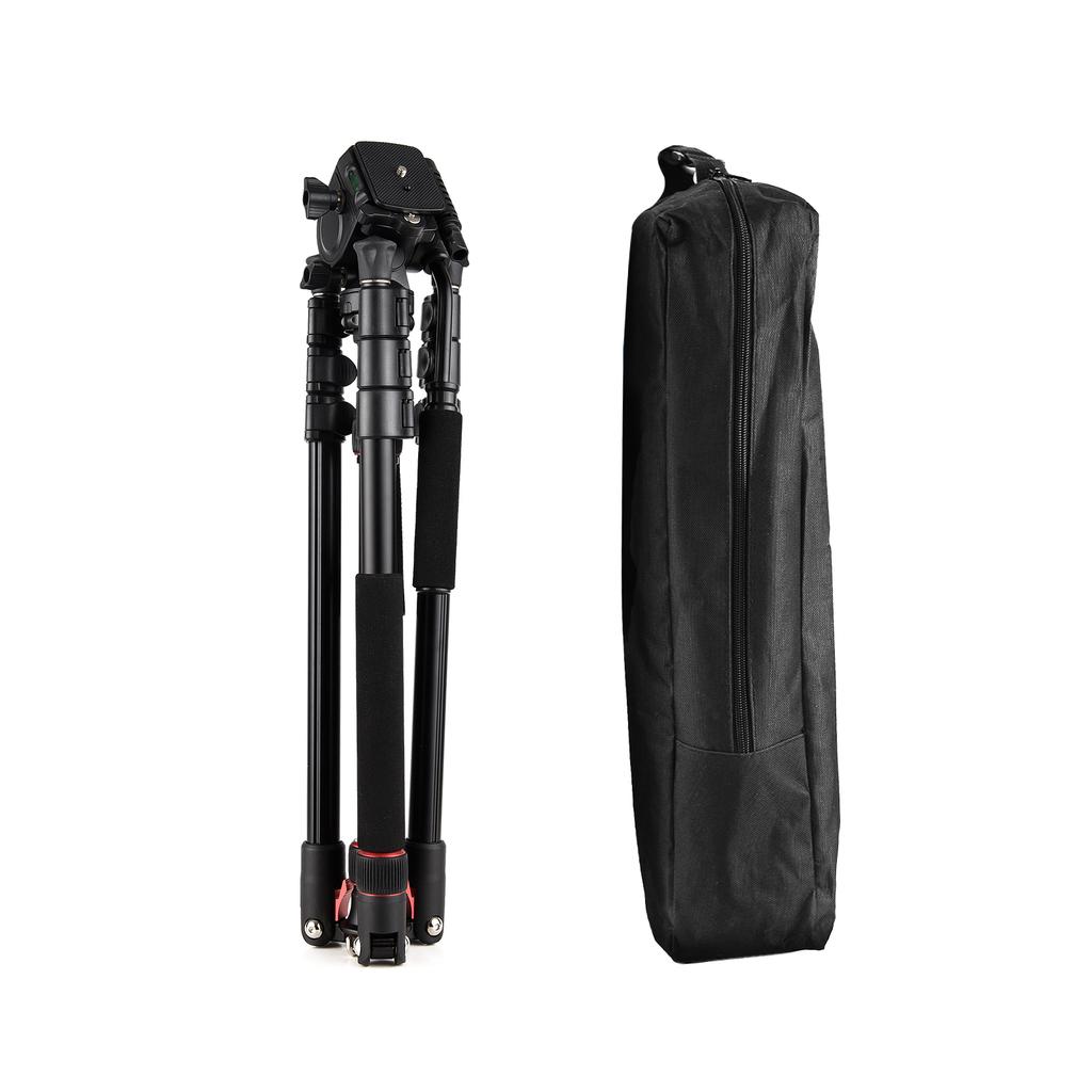 Andoer Professional Portable Aluminum Camera Tripod Stand Monopod 200cm/78.7inch 4-Section