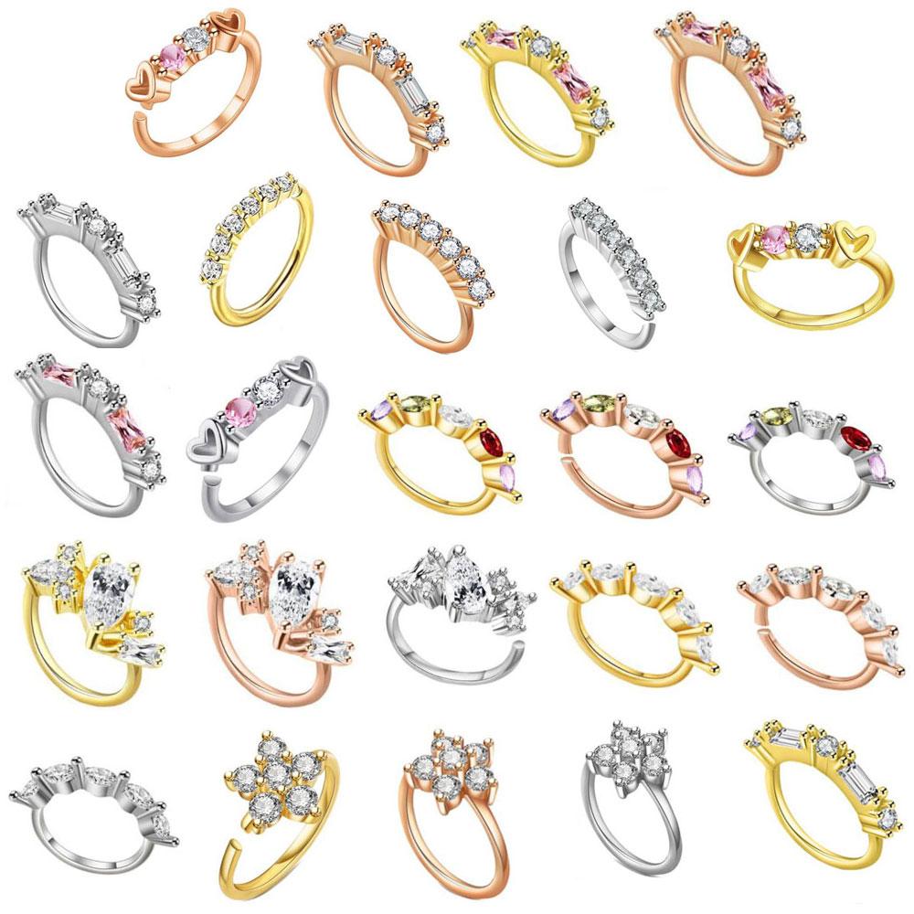 

1 шт., смешанные цвета, циркон, 20 г, кольцо в носу, ногти, ушные кости, кольцо для ногтей, серьги Daith, украшения для пирсинга