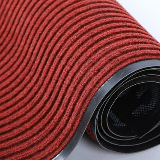 Large Red Anti-Slip Water-Absorbing Doormat for Entrance, Hallway, Stairs, and Kitchen