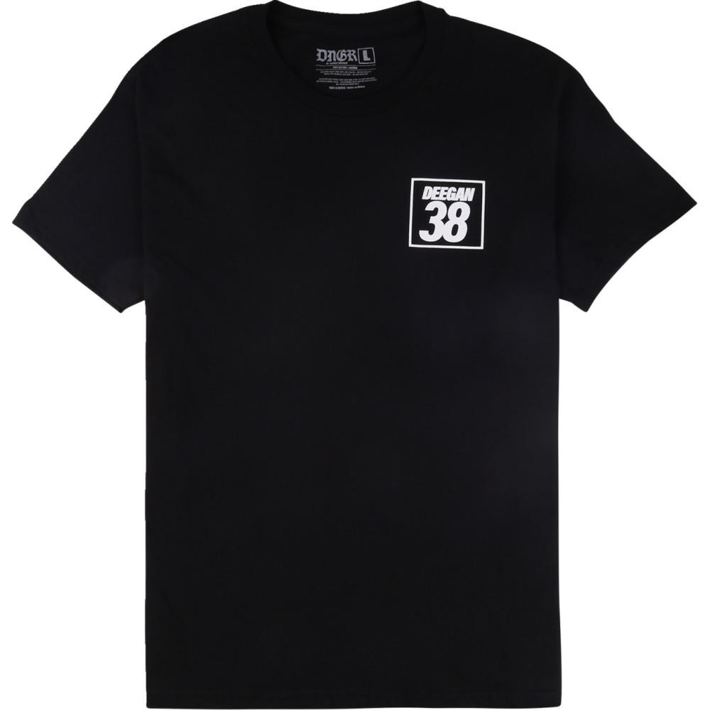 Deegan Apparel DMTSS3027BLKL Holeshot T-Shirt Unisex T-Shirt XXXXL