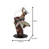 MOC Attack On Titan Movie Levi Ackerman Figure Model Building Blocks Soldier Fighting Action Figure Assembling Bricks Toy Gift