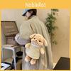 Backpack Puppy Plush Animal Shoulder Bag With Adjustable Shoulder Straps