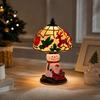 Christmas Tabletop Night Light, Small Decorative Desk Lamp, Holiday Desktop Ornament for Home Decor