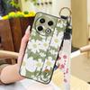 Phone Holder Fashion Design Phone Case For Tecno Spark30 Pro 4G/KL7 Wristband Soft Case Oil Painting Durable Back Cover