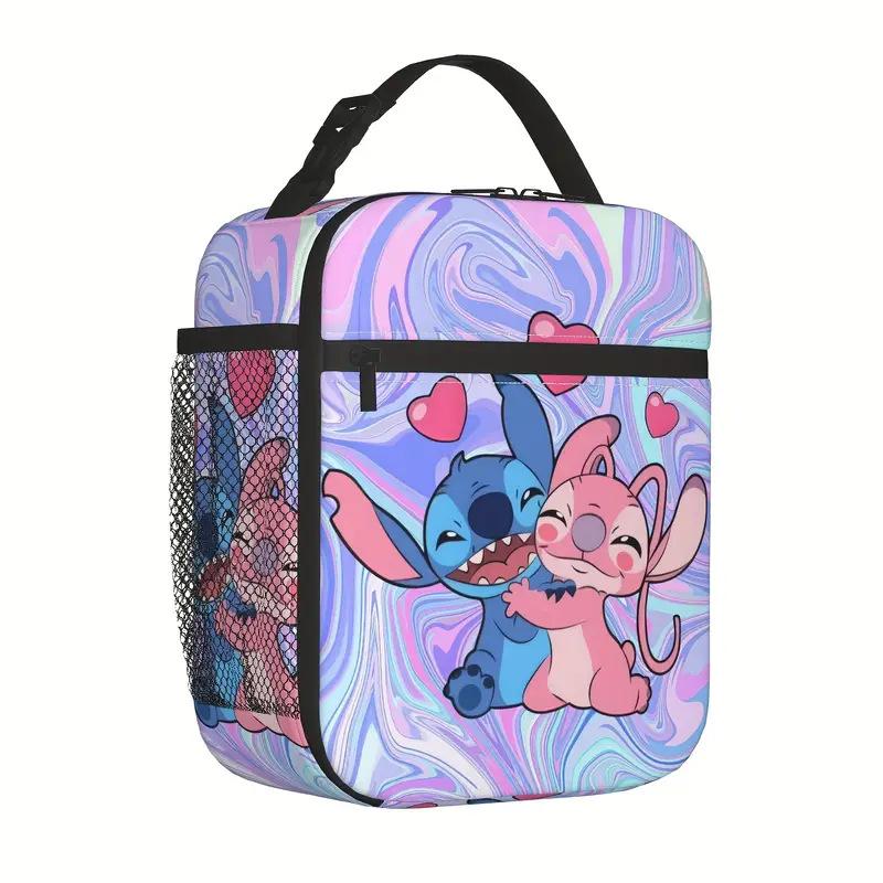 Qi Portable Lunch Bag Primary And Secondary School Students Full Printed Meal Bag Ice Bag Picnic Ice Bag