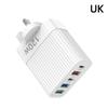 120W Schnellladegerät Mit 3 USB-A Und 2 USB-C Ports Hohe Ladegeschwindigkeit Für Reisen Home-Office-Nutzung Für Smartphones Tablets