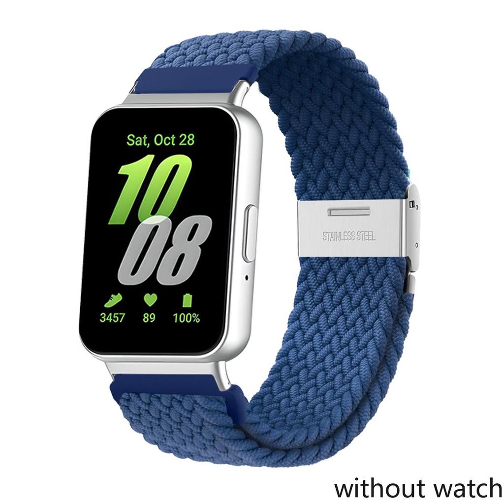Braided Bands for Samsung Galaxy Fit 3 Sports Strap Adjustable Replacement Correa Nylon Bracelet for Samsung Galaxy Fit3 Band