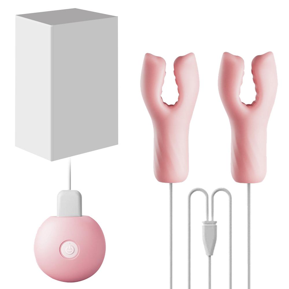 Sex Toys for Women Nipple Vibrator Clamp Breast Massage Nipple Stimulation Licking Clamp Enhancer Couples Female Adult Supplies