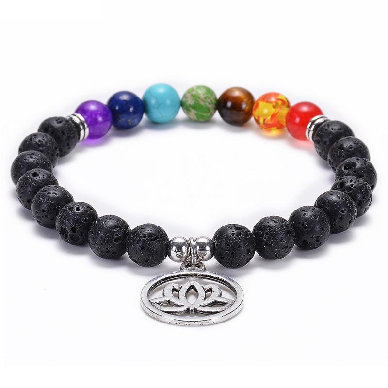 

JYL TS Bracelet Yoga OM Pendant Spiritual Promotes Mindfulness & Inner Peace lotus ucla золотий колір